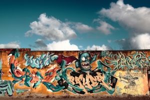 Coole Graffiti Hintergrundbilder