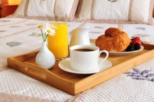 Frühstück Im Bett Hintergrundbilder