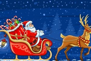 Weihnachtsmann Hintergrundbilder