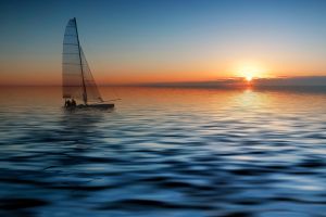 Hintergrundbilder der Natur und des Sonnenuntergangs